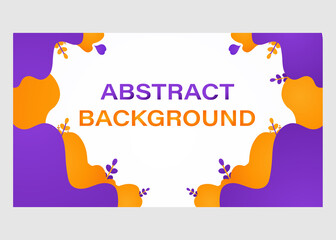 Obraz premium abstract simple natural floral background design