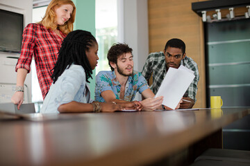 People working together