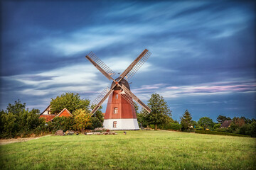 Fototapeta premium Windmühle in Hedeper