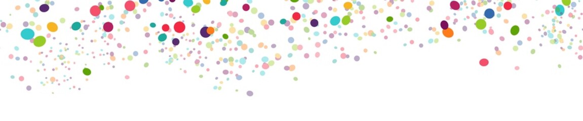 seamless confetti party background