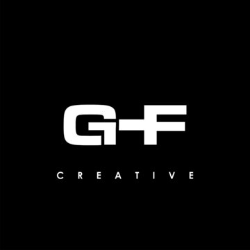 GHF Letter Initial Logo Design Template Vector Illustration