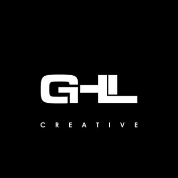 GHL Letter Initial Logo Design Template Vector Illustration