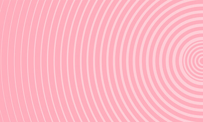 Repeat circle line template and pattern Valentine's Day pink background Creative vector design