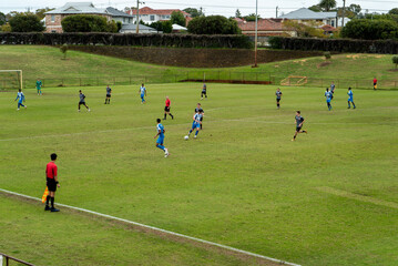 A Soccer game in Perth, Western Australia