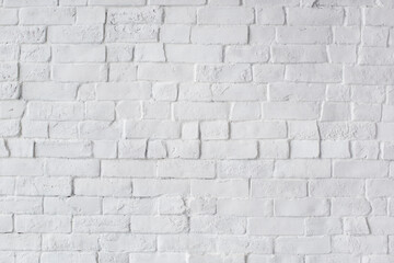 White Painted Beautiful Brick Wall