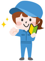 二頭身_初心者作業員女性