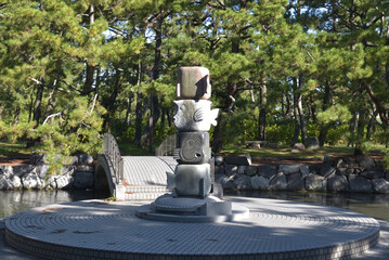 【静岡】公園にあるカワイイお魚のオブジェ