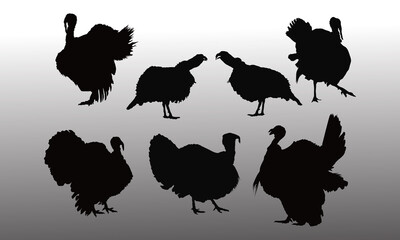 Turkey SVG File, Wild Turkey SVG File, Turkey Hunter SVG-Vector Clip Art Commercial & Personal Use-Cricut, Cameo, Silhouette, Heat Transfer Vinyl