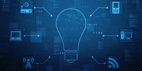 Digital Abstract technology background,2d illustration
