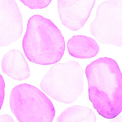 Modern watercolor abstract pattern, great design for any purposes. Seamless pattern with hand drawn stains. Watercolor abstract art background. Simple design. Modern creative template.	