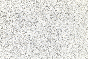 Rough white cement plastered wall texture