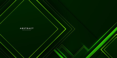 Luxury dark green background with overlap layer 