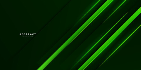 Obraz premium Abstract game background with green light. Suit for e-sport, wallpaper, presentation, and gaming competition. 