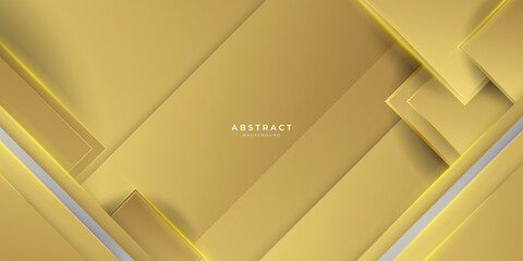 Shiny gold abstract light background