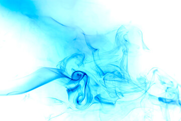 Smoke of blue