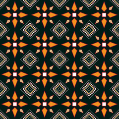 Abstract ethnic oriental  pattern background.Vector and illustration.