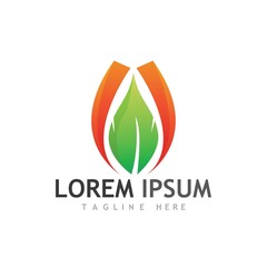 flower vector icon design