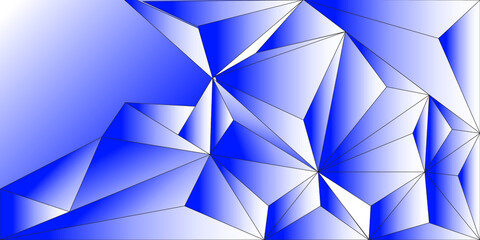 abstract blue background with triangles