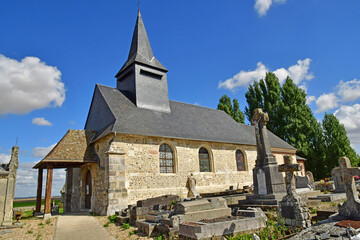 Fototapeta na wymiar Farceaux; France - august 4 2021 : picturesque village