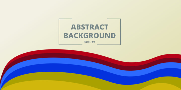 Editable abstract background with attractive gradient mesh color and abstract shape. Suitable for the cover of social media, web banners, presentations, and more.