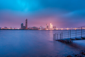 Fototapeta premium 여의도 야경