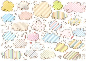 くるくる吹き出し