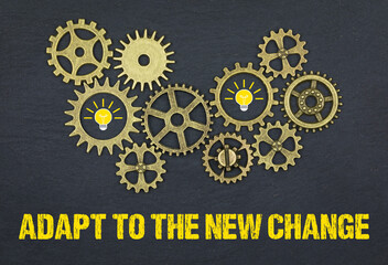 adapt to the new change