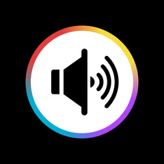 Speaker Full - Sticker