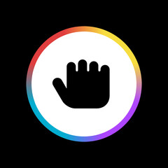 Obraz premium Hold Hand - Sticker