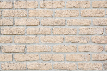 Brick wall background texture. Full frame