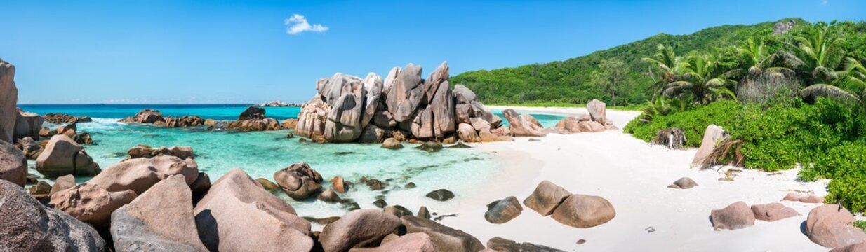 Anse Cocos on La Digue, Seychelles