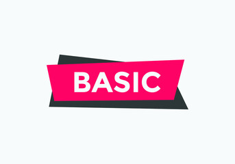 basic text sign icon. rectangle shape template. white color text