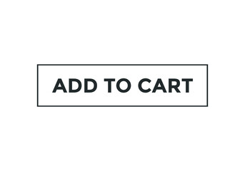 add to cart text web button, text sign icon label, template add to cart	
