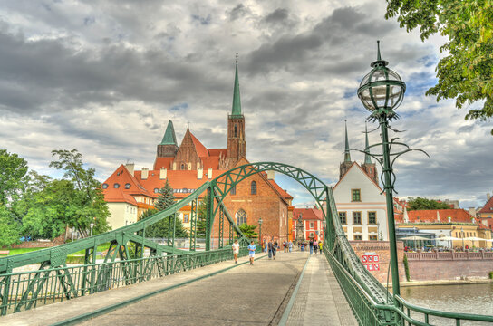 Wroclaw landmarks, Poland, HDR Image © mehdi33300