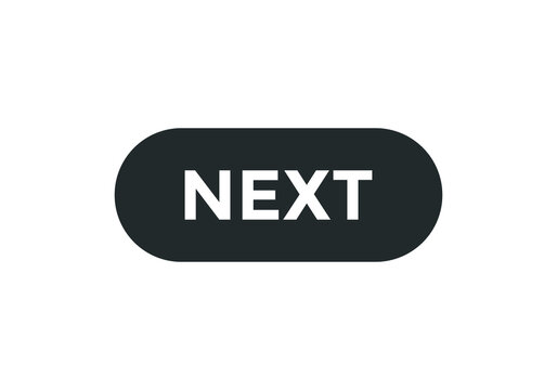 next text web button. rounded shape. sign icon next 