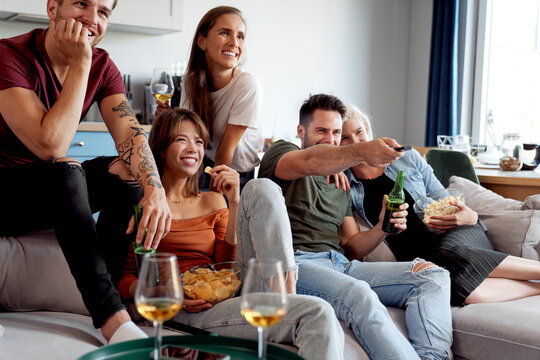 Funny time in front of TV