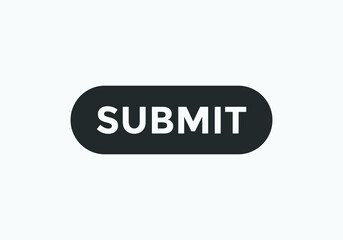 submit text button. square shape web button submit