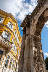 Obraz premium Pula triumphal arch