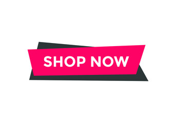 shop now text sign. web button template shop now. square shape