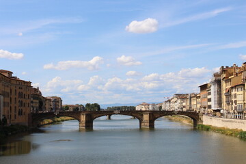 Obraz premium Brücke Florenz