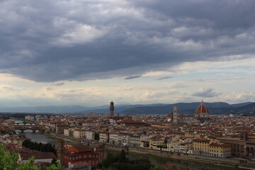 Fototapeta na wymiar Florenz Skyline