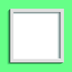 White Frame On Wall