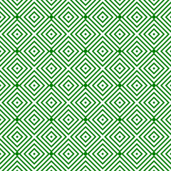 abstract green seamless geometric pattern