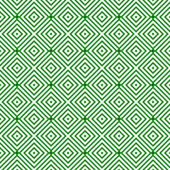 Acrylic prints Green abstract green seamless geometric pattern