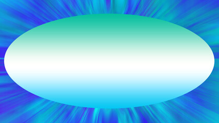 Abstract oval shape border background image.