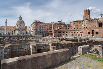 Fototapeta na wymiar Forum of Trajan, Rome