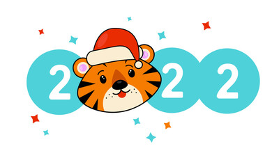 Tiger. Happy New Year 2022.
