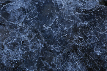 blue ice texture background