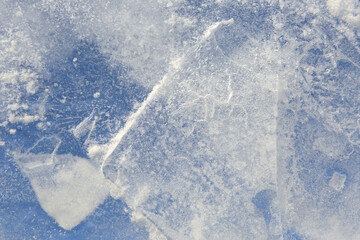 blue ice texture background
