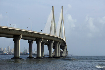Bandra Worli Sealink Bridge view, Mumbai, Maharashtra, India